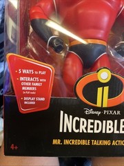 DISNEY PIXAR INCREDIBLES 2 MR INCREDIBLE TALIKING ACTION FIGURE Toy NEW SEALED