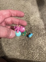Lost Kitties Collectible Toy Figures Lot Of 4 Cat Figures