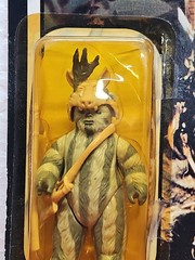 Star Wars 1983 Teebo Complete Original Kenner With 77 Back Card Open Bubble