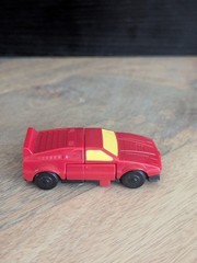 1985 Tonka GoBots Red Sports Car Transformer Figure Japan Vintage Robot Vehicle