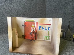 custom made Star Wars inspired entrance way Tatooine / Cantina doorway plastic