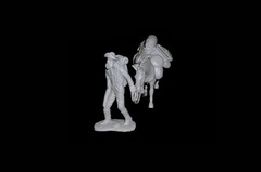Prospector & Pack Horse set #3 resin western miners MARX toy soldiers playsets