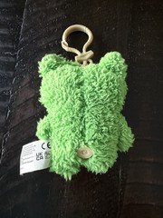Original Fuggler Keychain Series 5 Green 3-Eye Monster Plush 12cm