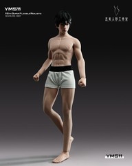 YM YM511M 1/6 Male Bodybuilding Action Figure Body 12in Muscle Soldier Model Toy