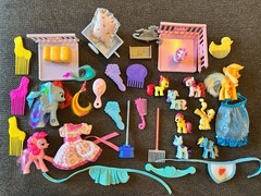 Mixed Lot Little Pony Figures – Various Sizes & Series SEE PHOTOS!