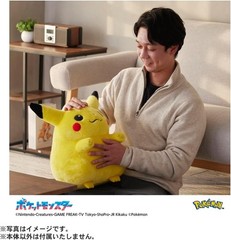 Takara Tomy Pokemon 30th Anniversary Welcome Back Pikachu Plush 1/1 Size JPN