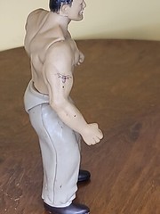 The Rock “Off The Mat” 1998 WWE Figure Rocky Maivia BCA Bone Crushing Action#5