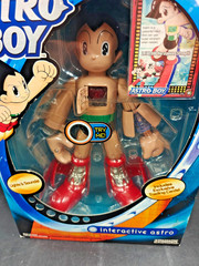 2004 Astro Boy Interactive Astro with Lights and Sounds 11” Bandai Sealed Box