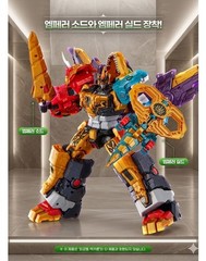 Miniforce Dino Emperor EX Dinosaur Combining Transforming Robot K-TOY 13.8″ 2026