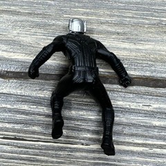 Marvel Avengers Infinity War Ant-Man Plastic Figure Black Suit Silver Helmet