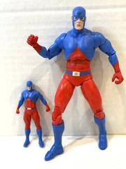 THE ATOM 7″ Loose Figure, McFarlane Digital Toys, DC Comics Justice League JLA