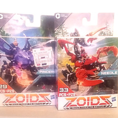 ZOIDS Giga Battlers Lot of 2 PINCERS & NEEDLE by Hasbro