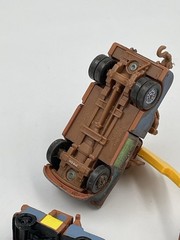 Disney Pixar World of Cars Tow Mater W/ Lightning Bolt Truck Die Cast +2 Cars A3