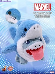 Marvel Jeff The Land Shark Cosbi Plush Keychain Confirmed Figure Toy Gift