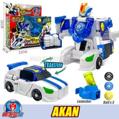 Mecard Ball Magnetic Transform Boys Toy Car Robot Mecanimal Figure Battle Game