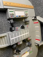 Star Wars inspired Custom made generic Bridge room Diorama