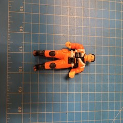 Vintage Action Figures Lot 6 Assorted Toy Soldiers Action Hero Figures