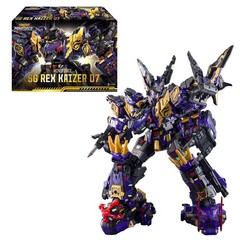 SAMG Mini Force SG Rex Kaiser D7 7-Mecha Transforming Robot Korea New