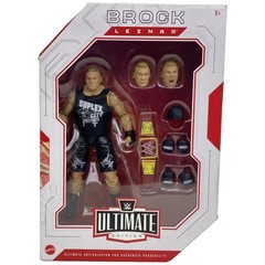 WWE Ultimate Edition Brock Lesnar 6″ Action Figure Complete 2019 Mattel OPEN BOX