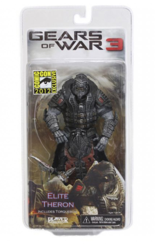 NECA GEARS OF WAR 3 ELITE THERON comic con 2012