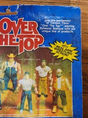 1986 Cannon Films Over The Top SYLVESTER STALLONE Action Figure, “John Grizzly”