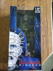 🔥NECA Hellraiser Pinhead 18” Horror Figure Motion Activated Sound 2003 New 🔥