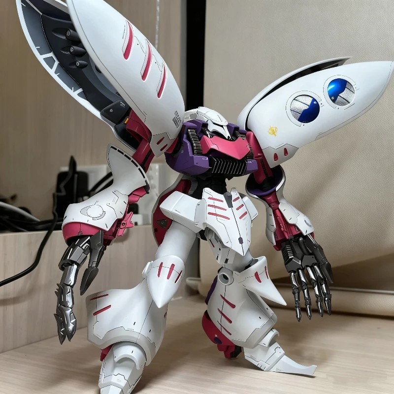 MS Qubeley Assembly Model Kit HG 1/144 Scale Action Figures Plastic Toy Model De