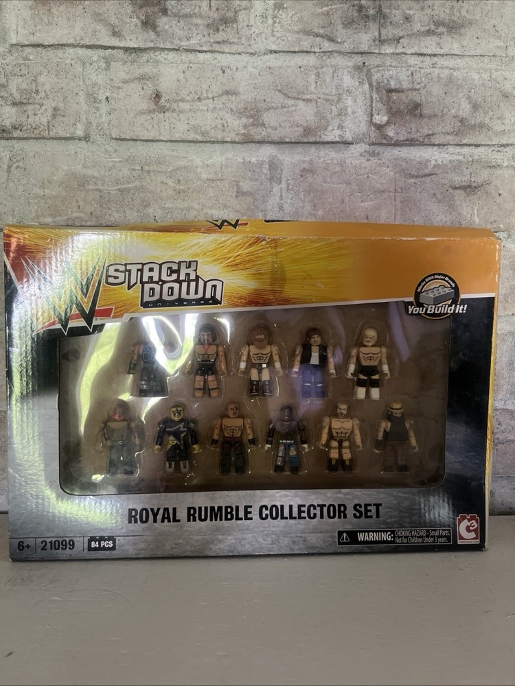 WWE Stackdown Universe Royal Rumble Collector Set C3 Construction 21099