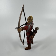 Papo Medieval Figure Knight Red Silver Archer Schleich Action Figure