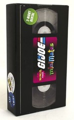 G.I. Joe Ninja Force Minimates New York Comic Con 2022 exclusive VHS box set