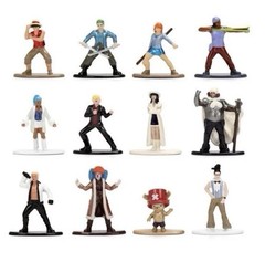 One Piece Die-Cast Nano Metalfigs 12 Mini Action Figure NETFLIX JADATOYS 2026