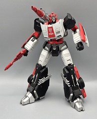 Transformers MDLX ThreeZero Red Alert Action Figure Complete