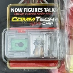 Star Wars Gasgano Pit Droid 1998 Hasbro CommTech Action Figure Episode I Damage