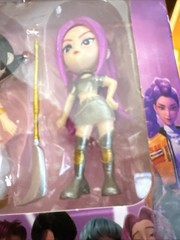 6 Pc KPop Demon Hunters Figurines Rumi Zoey Mira Toys Gifts for Kids