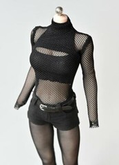 1/6 Female sexy Fishnet Top for 12″ figure phicen hot toys poptoys kumik ❶USA❶