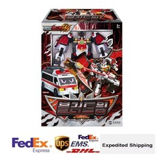 Metal Cardbot W BLOODWING Bat Ambulance Car Transforming Robot Season3
