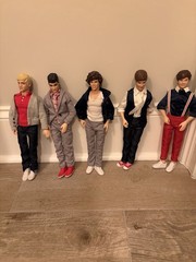 One Direction Singing Dolls Complete 5 Member Set Hasbro TESTED WORKING 1D