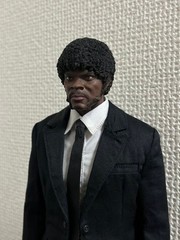 1/6 Pulp Fiction Jules Winnfield Custom Action Figure One of a Kind Masterpiece