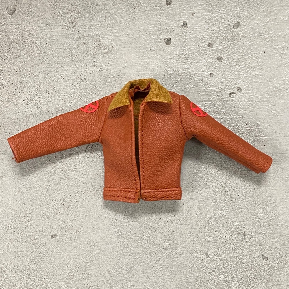 PB-CYJ: 1/12 Brown Short Jacket for 6″ Marvel Legends X-Men Cyclops