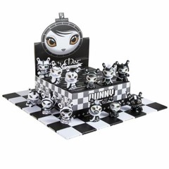 KidRobot x Shah Mat Otto Bjornik Dunny Chess Queen Knight Rook Bishop Pawn Pair