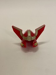 Bandai 1996 Power Rangers Zeo MegaZord Red / Gold Helmet Used