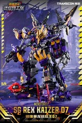 Anime Mini Force Mirror Tyrannosaurus Battle‑X King 12.6in Action Figure Model