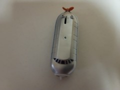 Thomas Trackmaster Battery Powered Hugo Blimp Train Works Runs Great