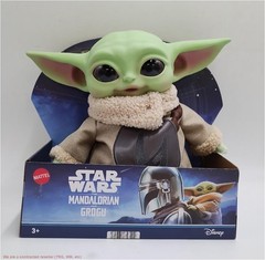 Star Wars The Mandalorian & Grogu Movie Grogu Rondel Design Vinyl Head Soft P…