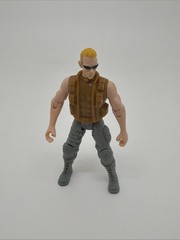 Soldier Figurine Kid Connection Blonde Hair 4In Toy Military Combat.#60