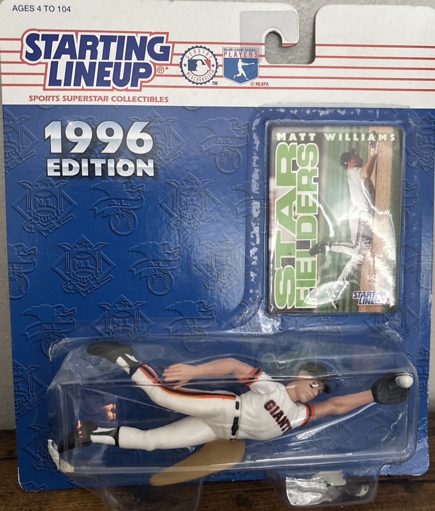 1996 Starting Lineup Matt Williams Action Figure MLB San Francisco Giants NIB