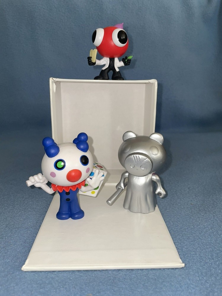 Official Roblox Mystery Mini Figures Series 1 2 3 Silver Piggy Clown Rainbow