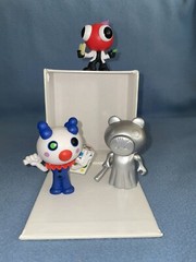 Official Roblox Mystery Mini Figures Series 1 2 3 Silver Piggy Clown Rainbow