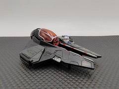 STAR WARS Micro Galaxy Squadron S5 Darth Vader’s Sith Interceptor CHASE RARE!