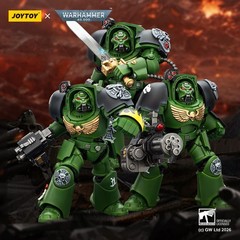 JOYTOY Warhammer 40K 1/18 Action Figures Salamanders Terminator 3PCS Model Toys